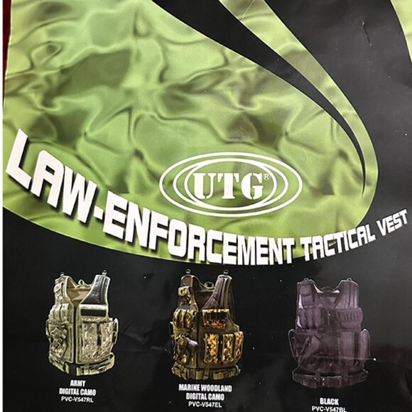 Law Enforcement Tactical Vest Left Hand Draw New Never Worn  ~FREE SHIPPING~ - Picture 11 of 11